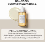 Lakinza K-beauty SKIN1004 Madagascar Centella Ampoule 55ml in a clear glass bottle with dropper for skincare.
