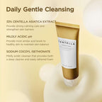 Lakinza K-beauty SKIN1004 Madagascar Centella Ampoule Foam cleanser 125ml bottle with pump for gentle skin cleansing