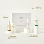 Lakinza K-beauty SKIN1004 Madagascar Centella Ampoule Trial Kit with small bottles in a clear box.