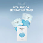 Lakinza K-beauty SKIN1004 Madagascar Centella Hyalu-Cica Hydrating Mask in 23ml jar, soothing and hydrating skincare mask.