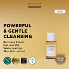 Miniature 30ml SKIN1004 Madagascar Centella Light Cleansing Oil from Lakinza K-beauty, showing the clear cleanser bottle.