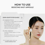 Lakinza K-beauty SKIN1004 Madagascar Centella Niacinamide 10 Boosting Shot Ampoule 30ml, clear glass bottle with dropper