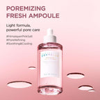 Lakinza K-beauty SKIN1004 Madagascar Centella Poremizing Fresh Ampoule 100ml bottle with clear liquid in a skincare container