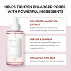 Lakinza K-beauty SKIN1004 Madagascar Centella Poremizing Fresh Ampoule serum in 30ml bottle, clear liquid with dropper applicator