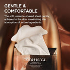 SKIN1004 Madagascar Centella Probio-Cica Nourishing Mask in 22ml tube, featuring soothing ingredients and natural skincare packaging.