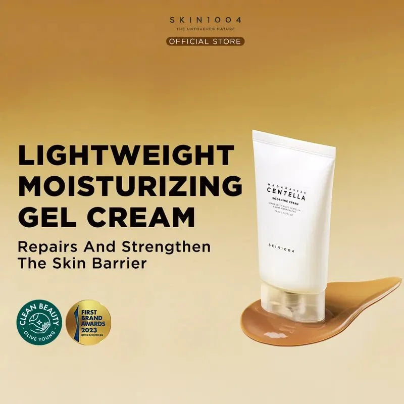 SKIN1004 Madagascar Centella quick calming duo gift set by Lakinza K-beauty, featuring soothing skincare products.
