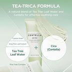 Lakinza K-beauty SKIN1004 Madagascar Centella Tea-Trica BHA Foam cleanser, 125ml, with gentle foaming action and natural ingredients.