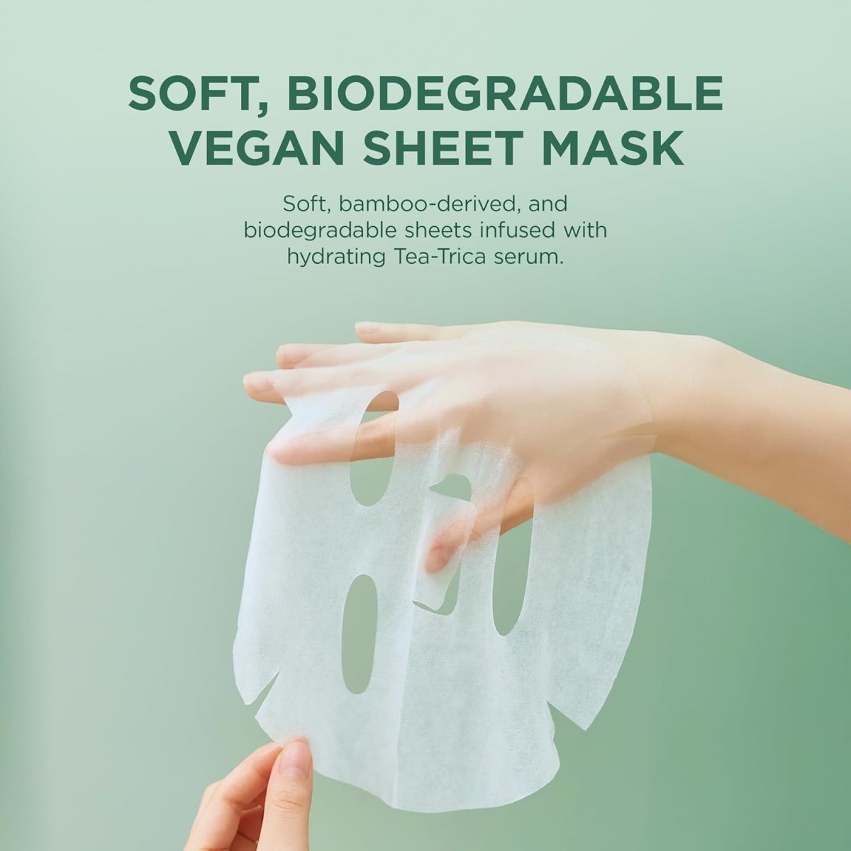 SKIN1004 Madagascar Centella Tea-Trica relaxing mask pack with five 24ml masks, designed for soothing and calming skin.