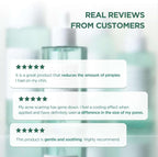 SKIN1004 Madagascar Centella Tea-Trica Relief Ampoule 100ml by Lakinza K-beauty, shown in a clear glass bottle with a dropper cap.