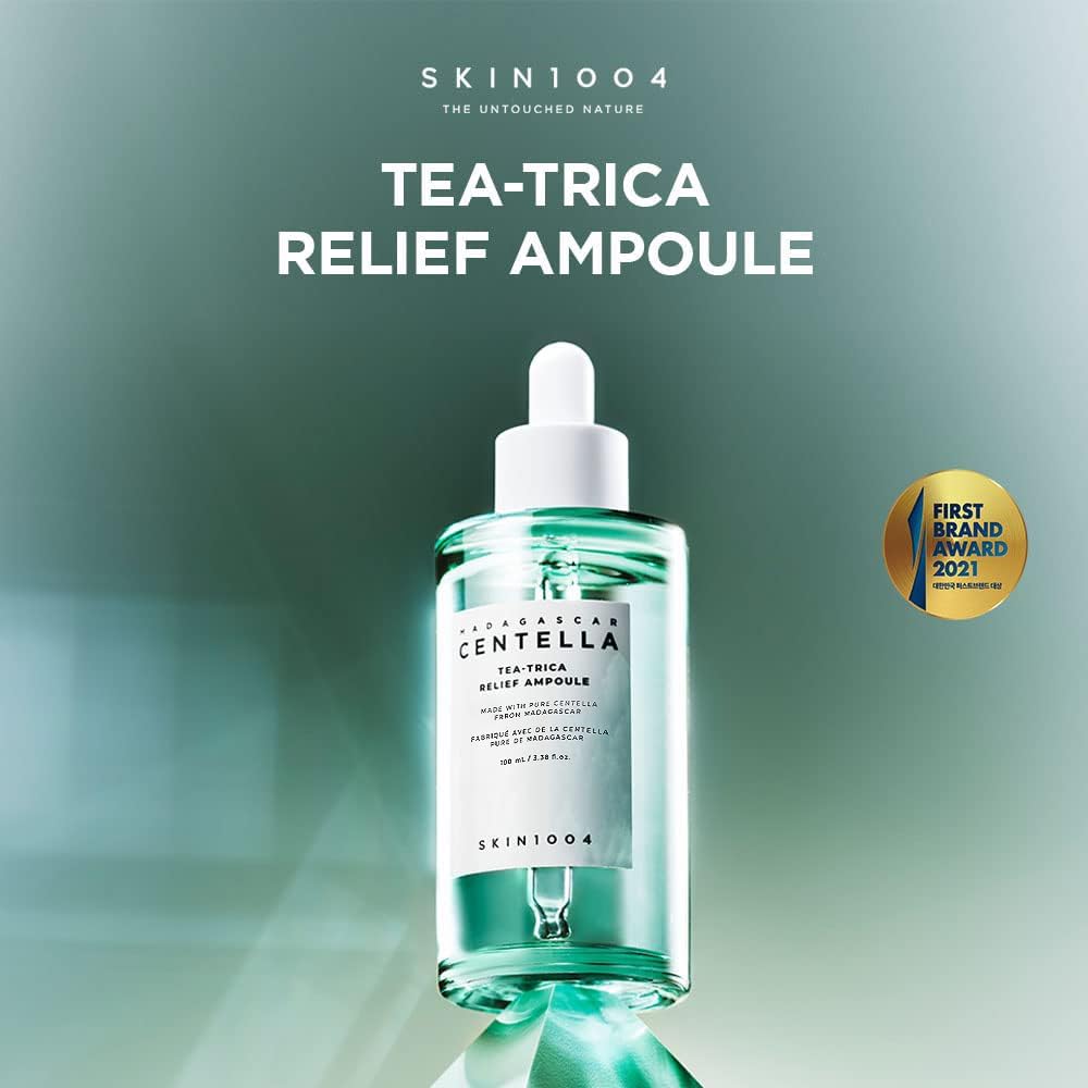 Miniature SKIN1004 Madagascar Centella Tea-Trica Relief Ampoule 30ml, a soothing skincare product by Lakinza K-beauty.