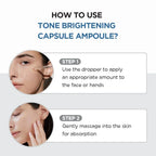 Miniature SKIN1004 Madagascar Centella Brightening Capsule Ampoule in a 30ml bottle, from Lakinza K-beauty, with a clear dropper cap.
