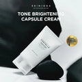 Lakinza K-beauty SKIN1004 Madagascar Centella Brightening Capsule Cream 75ml jar with white and green packaging