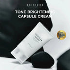Lakinza K-beauty SKIN1004 Madagascar Centella Brightening Capsule Cream 75ml jar with white and green packaging