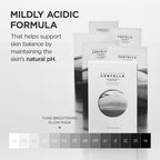 Lakinza K-beauty SKIN1004 Madagascar Centella Tone Brightening Glow Mask in 25ml jar with brightening and hydrating ingredients