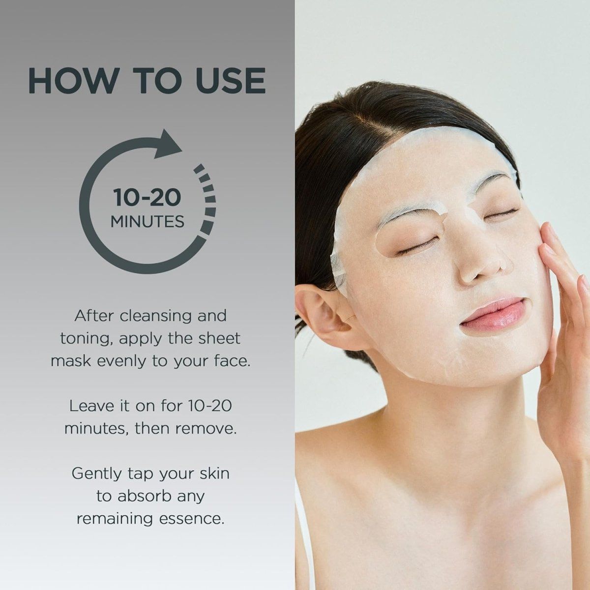 Lakinza K-beauty SKIN1004 Madagascar Centella Brightening Glow Mask 25ml displayed in a jar with a white lid.