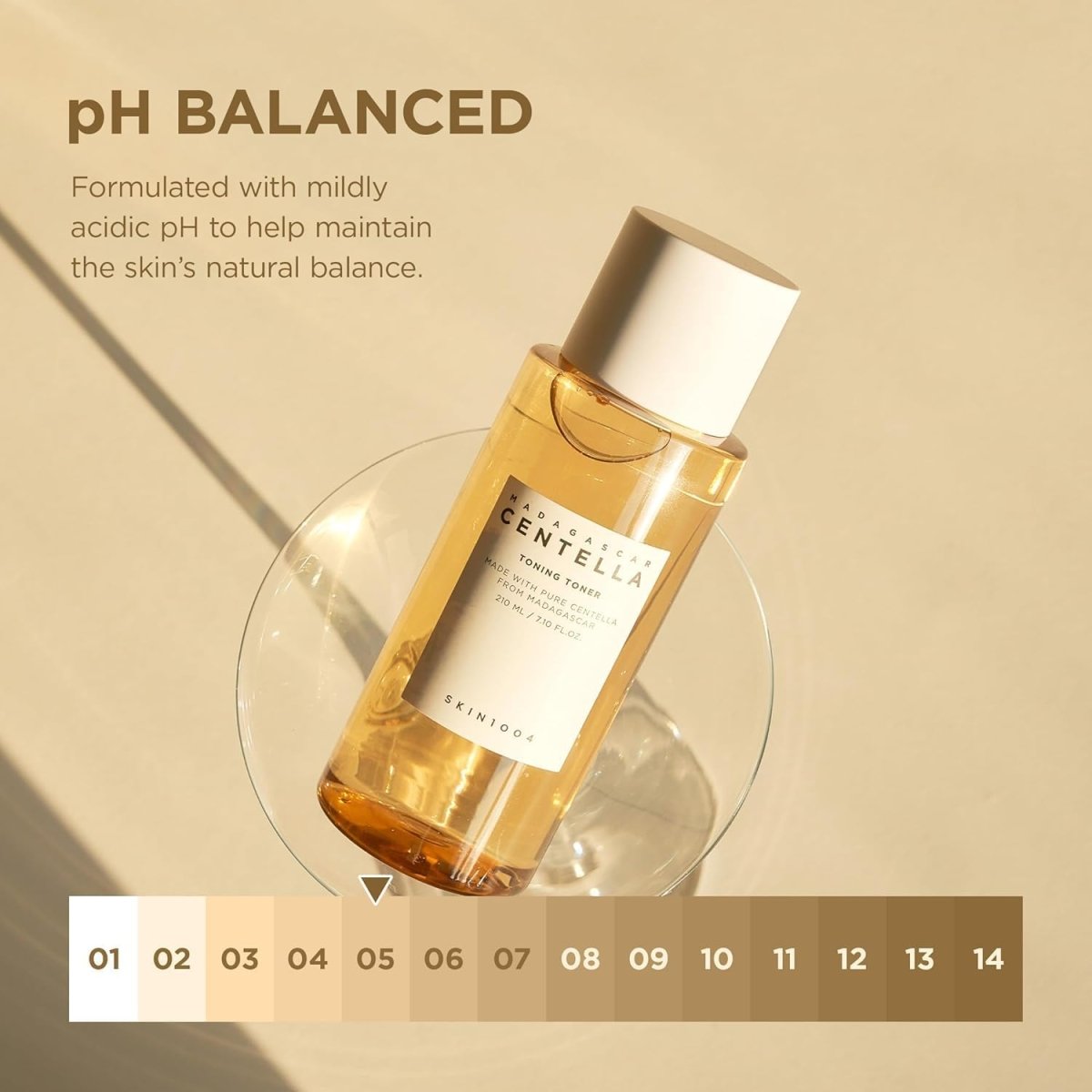 Miniature 30ml SKIN1004 Madagascar Centella Toning Toner from Lakinza K-beauty, clear bottle with toner inside.