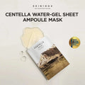 Lakinza SKIN1004 Madagascar Centella Watergel Sheet Ampoule Mask 25ml for soothing Korean skincare, featuring centella extract.