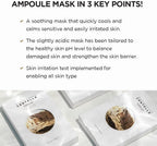 Lakinza K-beauty SKIN1004 Madagascar Centella Watergel Sheet Ampoule Mask 25ml laid flat showing the mask sheet and packaging.