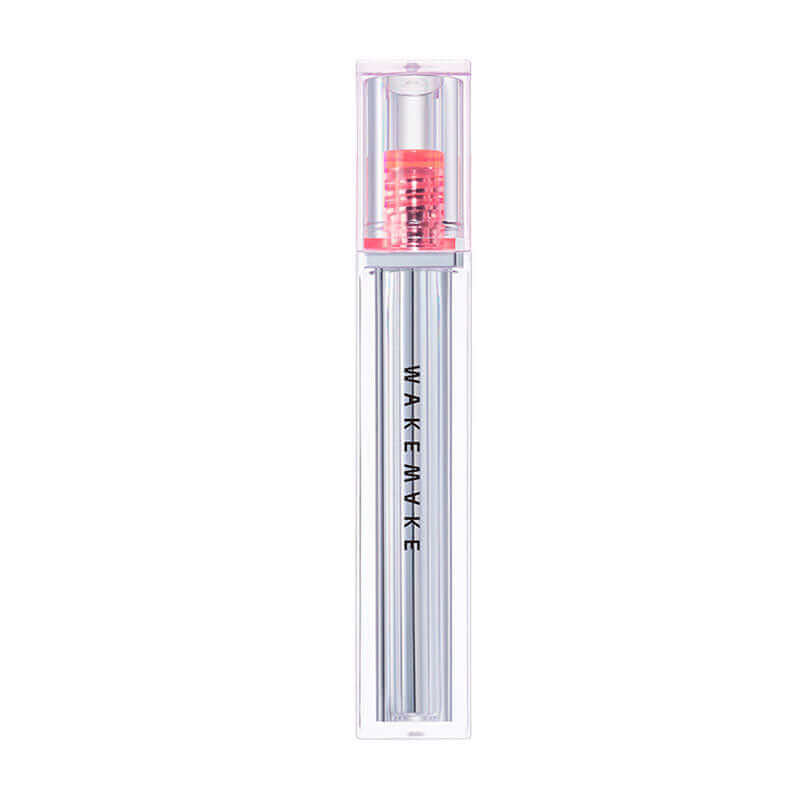 Lakinza WAKEMAKE Dewy Gel Glow Tint lip makeup in a small 3g tube, featuring a glossy, dewy finish for natural lip glow