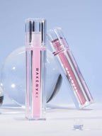 Lakinza WAKEMAKE Dewy Gel Glow Tint lip makeup in 3g tube, showcasing a glossy, dewy finish on the lips.