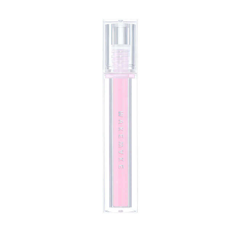 Lakinza WAKEMAKE Dewy Gel Glow Tint lip makeup in 3g tube, showcasing a glossy, dewy finish on lips.